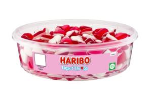 HARIBO Heart Throbs x 150 Pieces (480g) Sweets Tub