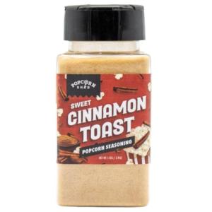 Cinnamon Toast Popcorn Seasoning, DIY Popcorn Seasoning, Movie Night, Make Your Own Popcorn at Home, Low Calorie Snack, Fun for Kids, 110g
