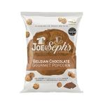 Joe & Seph's Belgian Chocolate & Caramel Popcorn (12x23g) | 1 Star Great Taste Award, gourmet popcorn, air-popped popcorn, popcorn bag, on the go snack, salted caramel, chocolate popcorn