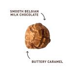 Joe & Seph's Belgian Chocolate & Caramel Popcorn (12x23g) | 1 Star Great Taste Award, gourmet popcorn, air-popped popcorn, popcorn bag, on the go snack, salted caramel, chocolate popcorn