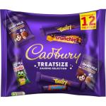 Cadbury Treatsize Sharing Selection, Includes all of Your Favourite Chocolates, Perfect for Trick or Treat Gifts, a Halloween Party or Christmas Treats for Sharing, 223 g (Pack of 1)