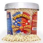 MacCorns - Salted & Sweet Mixed Popcorn Sharing Bucket | 10ltr Reusable Bucket | Crunchy, Delicious Ideal for Parties, Events & Movie Nights | Allergen FREE!