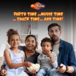 MacCorns - Salted & Sweet Mixed Popcorn Sharing Bucket | 10ltr Reusable Bucket | Crunchy, Delicious Ideal for Parties, Events & Movie Nights | Allergen FREE!