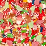 BG Christmas Wishes Pick & Mix Sweets - Retro Xmas Candy Sweeties Christmas Pick n Mix Jelly, Gummy, Fizzy Santa Xmas Assortment, 800g Gift Pouch