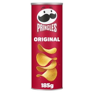 Pringles Original Sharing Crisps 185g (Pack of 6)