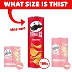 Pringles Original Sharing Crisps 185g (Pack of 6)