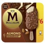 Magnum Almond Ice Cream Sticks 6 x 100ml
