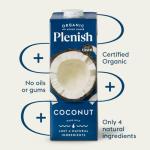 Plenish Organic Unsweetened Coconut Milk ( 1 Litre)