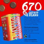 Tony's Chocolonely Tiny Tony's Chocolate Gift Box - 900g Mini Chocolate Mix To Share, 10 Different Flavours, Individually Wrapped, Vegetarian, Belgian Fairtrade Chocolate