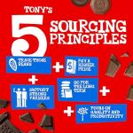 Tony's Chocolonely Tiny Tony's Chocolate Gift Box - 900g Mini Chocolate Mix To Share, 10 Different Flavours, Individually Wrapped, Vegetarian, Belgian Fairtrade Chocolate