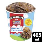 Ben & Jerry's Chocolatey Love A-Fair Ice Cream Tub 465ml