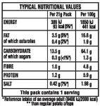 Walkers French Fries Worcester Sauce Snacks Crisps 21g