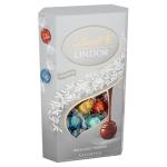 Lindt Lindor Silver Assorted Chocolate Truffles – 600g Box (Approx. 48 Balls) – Smooth Filling – Christmas, Gift, Birthday, Congratulations, Sharing Treat