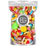 BG Mixed Quality Pick and Mix Sweets, Retro Candy Assortment Fizzy & Non-Fizzy Sweeties - 800g Share Pouch