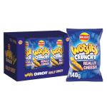 Walkers Wotsits Crunchy Really Cheesy Snacks Crisps 140g