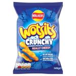 Walkers Wotsits Crunchy Really Cheesy Snacks Crisps 140g
