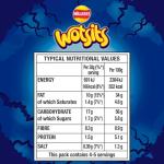 Walkers Wotsits Crunchy Really Cheesy Snacks Crisps 140g