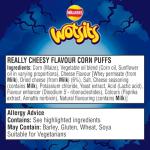 Walkers Wotsits Crunchy Really Cheesy Snacks Crisps 140g