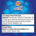 Walkers Squares Salt & Vinegar Snacks Crisps 27.5g