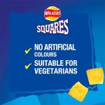 Walkers Squares Salt & Vinegar Snacks Crisps 27.5g