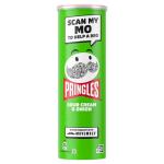 Pringles Sour Cream & Onion Crisps 185g