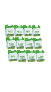 Lakkeland Dairies Semi-Skimmed Milk | 12 Pack of 500ml | Long Life | Delicious & High in Protein