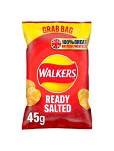 Walkers Ready Salted Crisps Grab Bag 45g