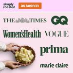 Simply Roasted - Sea Salt Crisps | 24 x 21.5g Impulse Bags | Just 3 Ingredients | Vegan | 50% Less Fat | Under 99 Calories Per Serve | Triple Cooked for the Ultimate Crunch | Gluten & Allergen-Free