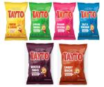 Tayto 36 x 25g Mix Box Potato Flavoured Chips, • 8 x Cheese & Onion,8 x Smoky Bacon.6 x Wuster Sauce, 6 x Prawn Cocktail,6 x Spring Onion,2 x Salt & Vinegar