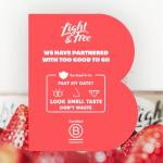 Light & Free Peach & Passion Fruit, 0% Fat and No Added Sugar, Greek Style Yoghurt, 4x115g