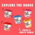 Light & Free Peach & Passion Fruit, 0% Fat and No Added Sugar, Greek Style Yoghurt, 4x115g