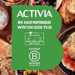 Activia Bio Strawberry Yoghurt, 4x115g