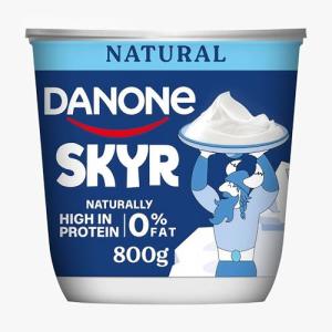 Danone Skyr High Protein 0% Fat Natural Yoghurt 800g