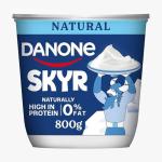 Danone Skyr High Protein 0% Fat Natural Yoghurt 800g