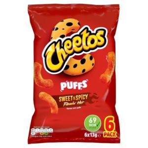 Sweet and Spicy Flamin' Hot Cheetos Puffs Multipack