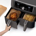 120 Air Fryer Liners for Ninja Dual Zone