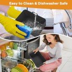 Silicone Liners for Ninja Foodi AF400UK, AF451UK, AF300UK 7.6L-9.5L & Other Dual Zone Air Fryers