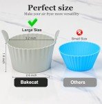 Bakecat Air Fryer Ramekins & Muffin Cases - 6 Pack
