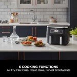 Ninja Foodi Dual Zone 6-in-1 Air Fryer 7.6L