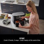 Ninja Foodi Dual Zone 6-in-1 Air Fryer 7.6L