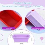 Surflyee Silicone Loaf Tins for Air Fryers