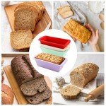 Surflyee Silicone Loaf Tins for Air Fryers
