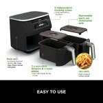 Ninja Foodi Dual Zone 6-in-1 Air Fryer 7.6L