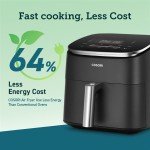 COSORI 6L TurboBlaze Air Fryer with 9 Functions