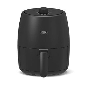 BELLA 2L 5-in-1 Manual Air Fryer, Matte Black