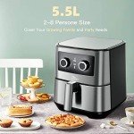 Uten 5.5L Air Fryer Oven for Healthy Cooking