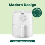 BELLA 3L Manual Air Fryer & 5-in-1 Multicooker