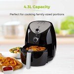 Tower T17021 4.3L Family Air Fryer, 1500W