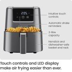 Chefman 2L Digital Mini Air Fryer - Compact Nonstick