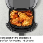 Chefman 2L Digital Mini Air Fryer - Compact Nonstick